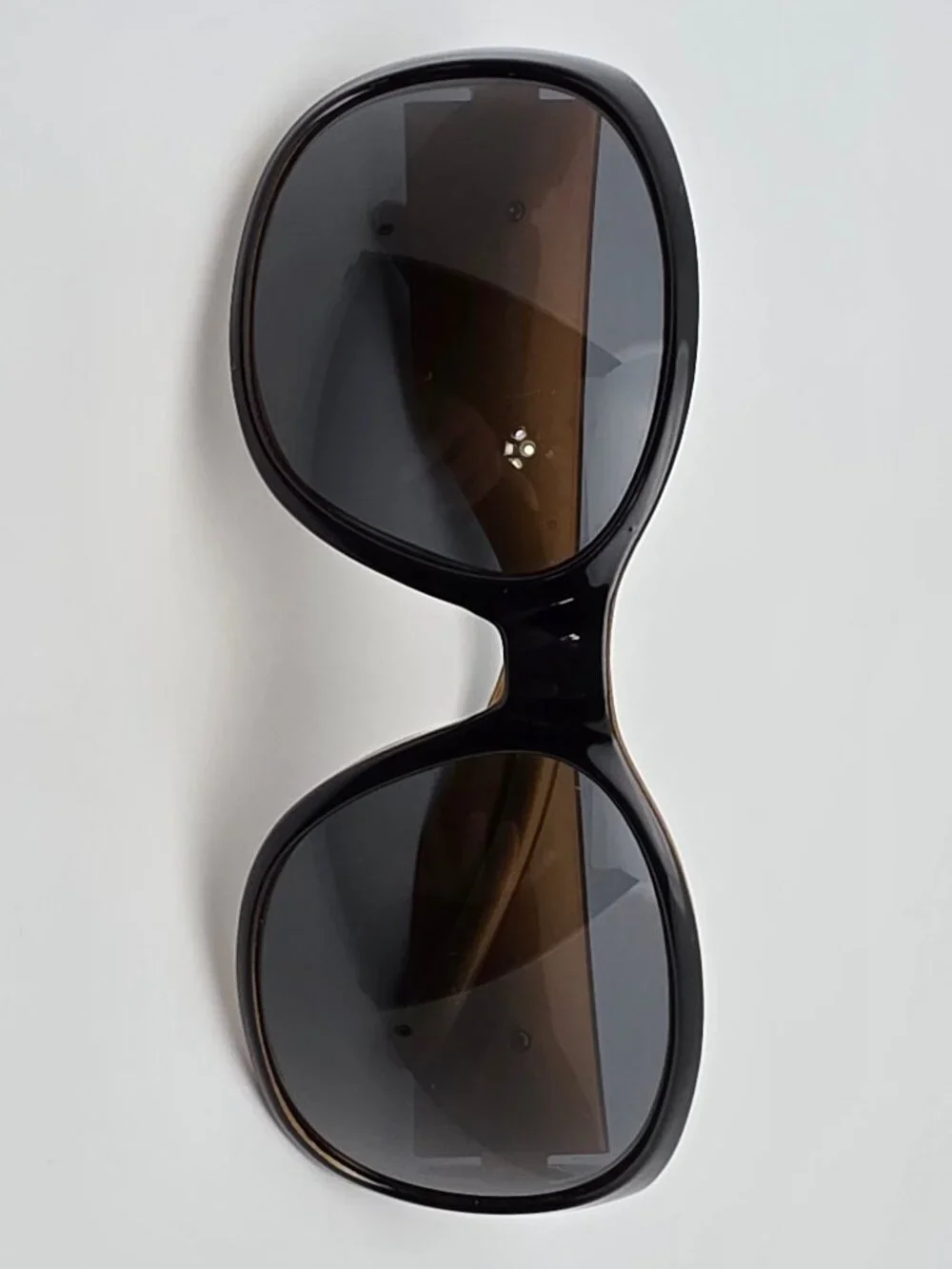 Suncloud Carousel Black Backpaint Laser Frame Polarized Grey Lens Sunglasses